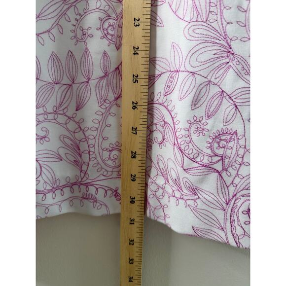 NWT Lilly Pulitzer Laurent Dress Purple Swirl Embroidery Coquette Preppy Sz 14 - Picture 9 of 10
